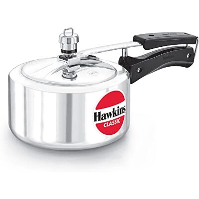 HAWKINS Classic Pressure Cookers (2 Litre), Aluminium HAWKINS Classic Pressure Cookers (2 Litre), Aluminium