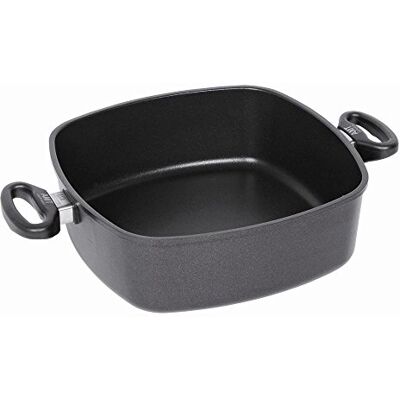 AMT Gastroguss I-E289 Square Induction Pan 28 x 28 x 9 cm AMT Gastroguss I-E289 Square Induction Pan 28 x 28 x 9 cm