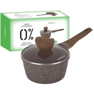 Kasanova 18cm Non-stick Saucepan - Light Cooking - Saucepan Kasanova 18cm Non-stick Saucepan - Light Cooking - Saucepan