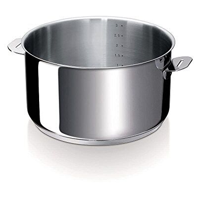 Beka Cookware Evolution Stainless steel 18/10 Body for Saucepan/Casserole, 20 cm Beka Cookware Evolution Stainless steel 18/10 Body for Saucepan/Casserole, 20 cm