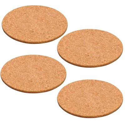 Carousel Home Set of 4 Magnetic Cork Trivets, 21cm Round Heat Resistant Non Slip Table Protection Mats, Pan Stands for Hot Pans and Dishes Carousel Home Set of 4 Magnetic Cork Trivets, 21cm Round Heat Resistant Non Slip Table Protection Mats, Pan Stands for Hot Pans and Dishes