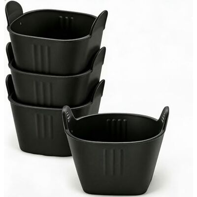 LSYZHX 4 Pcs Air Fryer Egg Poacher, Ramekins for Air Fryer, Microwave Egg Poacher, Food Grade Poached Egg Moulds, Ramekins Baking Cups for Souffle Dishes Muffin Cupcakes Custard and Pudding (4 Pcs) LSYZHX 4 Pcs Air Fryer Egg Poacher, Ramekins for Air Fryer, Microwave Egg Poacher, Food Grade Poached Egg Moulds, Ramekins Baking Cups for Souffle Dishes Muffin Cupcakes Custard and Pudding (4 Pcs)