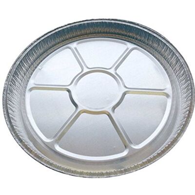 Delipak 20x 8" Individual Round foil flan Dishes, Quiche, Pie, Aluminium Trays for Baking. (Pack of 20) Delipak 20x 8" Individual Round foil flan Dishes, Quiche, Pie, Aluminium Trays for Baking. (Pack of 20)