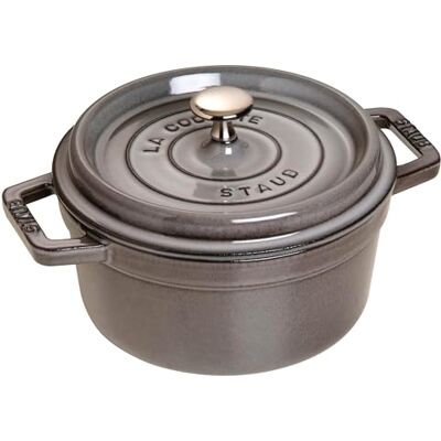 STAUB 40509-304-0 Cocotte Round 20cm Graphite grey STAUB 40509-304-0 Cocotte Round 20cm Graphite grey