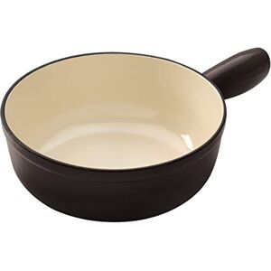 Kuhn Rikon 32221 Cast Iron Fondue Pot, 20 cm, Black red Kuhn Rikon 32221 Cast Iron Fondue Pot, 20 cm, Black red
