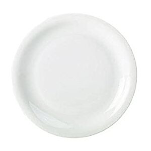 Genware NEV-160326 Royal Narrow Rim Plate, 26 cm (Pack of 6) Genware NEV-160326 Royal Narrow Rim Plate, 26 cm (Pack of 6)