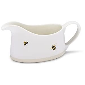 Cooksmart British Designed Ceramic Gravy Boat Gravy Jug To Match All Kitchen Designs Gravy Jug Perfect For Family Dinners & Sunday Roast Bumble Bees Cooksmart British Designed Ceramic Gravy Boat Gravy Jug To Match All Kitchen Designs Gravy Jug Perfect For Family Dinners & Sunday Roast Bumble Bees