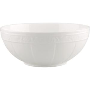 Villeroy & Boch White Pearl 24 cm Salad Bowl Villeroy & Boch White Pearl 24 cm Salad Bowl