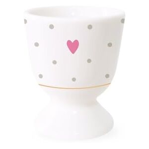 Grafik Werkstatt Graphic Workshop Egg Cup with Real Gold Porcelain Mug Heart Grafik Werkstatt Graphic Workshop Egg Cup with Real Gold Porcelain Mug Heart