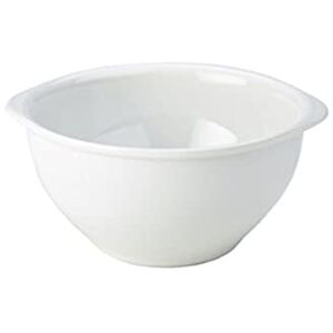 Genware F8-W Royal Soup Bowl, White, 12.5 cm Width, Pack of 6 Genware F8-W Royal Soup Bowl, White, 12.5 cm Width, Pack of 6