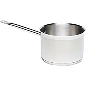 Genware NEV-1316-02 Deep Sauce Pan, No Lid, 2.4 L, 16 cm Diameter, 12 cm Height Genware NEV-1316-02 Deep Sauce Pan, No Lid, 2.4 L, 16 cm Diameter, 12 cm Height