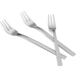 Agyo Dessert Forks Set 3-15 cm 18/10 Stainless Steel, Mirror Finish, Ergonomic Slim Handle, Rustproof, Dishwasher Safe Agyo Dessert Forks Set 3-15 cm 18/10 Stainless Steel, Mirror Finish, Ergonomic Slim Handle, Rustproof, Dishwasher Safe