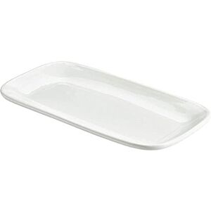 Genware NEV-184635 Royal Rectangular Rounded Edge Plate, 35 cm x 18.5 cm (Pack of 3) Genware NEV-184635 Royal Rectangular Rounded Edge Plate, 35 cm x 18.5 cm (Pack of 3)