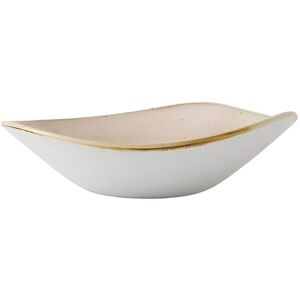 Churchill Stonecast Triangle Bowl Nutmeg Cream 235mm Churchill Stonecast Triangle Bowl Nutmeg Cream 235mm