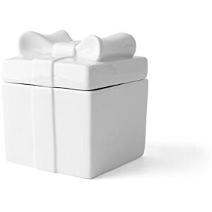 Holst Porzellan GD 010 Gift Tin Box, White, 10 x 10 x 12 cm Holst Porzellan GD 010 Gift Tin Box, White, 10 x 10 x 12 cm