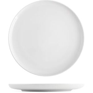 H&H Set of 6 Pearl White Porcelain Dinner Plates 27 cm H&H Set of 6 Pearl White Porcelain Dinner Plates 27 cm