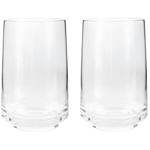 Denby Natural Canvas Large Tumblers Set of 2 500ml Hand Blown Hand Finished Water Glasses Dishwasher Safe, Contemporary Clear Denby Natural Canvas Large Tumblers Set of 2 500ml Hand Blown Hand Finished Water Glasses Dishwasher Safe, Contemporary Clear