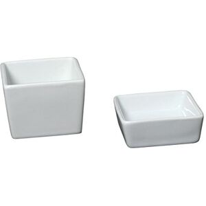 Genware NEV-353006 Royal Square Dish, 4 pieces Fit 353028 (Pack of 12) Genware NEV-353006 Royal Square Dish, 4 pieces Fit 353028 (Pack of 12)