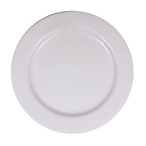 Genware NEV-MEL9PL Melamine Dinner Plate, 9", White (Pack of 12) Genware NEV-MEL9PL Melamine Dinner Plate, 9", White (Pack of 12)