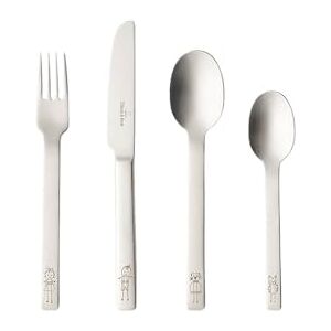 Villeroy & Boch One Child’s Cutlery, Playful Stainless Steel Cutlery Set with Figures on The Handle, Stainless and Dishwasher Safe, 4 Part Villeroy & Boch One Child’s Cutlery, Playful Stainless Steel Cutlery Set with Figures on The Handle, Stainless and Dishwasher Safe, 4 Part