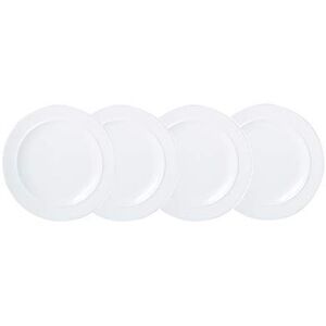 Denby White Porcelain Small Plates Set of 4 19cm Dishwasher Microwave Safe Crockery Chip & Crack Resistant Glazed Appetiser Side Plates Denby White Porcelain Small Plates Set of 4 19cm Dishwasher Microwave Safe Crockery Chip & Crack Resistant Glazed Appetiser Side Plates