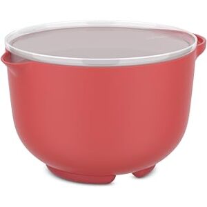 Mepal Mixing Bowl with Lid Chef it Non-slip Base Microwave & Dishwasher Safe Bowl High Impact Material resists up to 110°C / 230°F 1500 ml Coral Mepal Mixing Bowl with Lid Chef it Non-slip Base Microwave & Dishwasher Safe Bowl High Impact Material resists up to 110°C / 230°F 1500 ml Coral