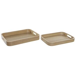 Fijalo Meti LD183394 - Natural MDF Snack Tray - Home Decor Fijalo Meti LD183394 - Natural MDF Snack Tray - Home Decor