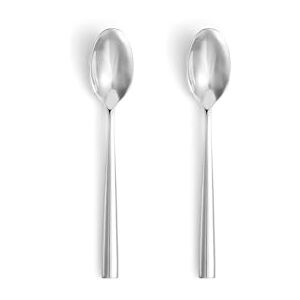 Wedgwood Lunar Cutlery Teaspoon 2pc Mirror, Silver Wedgwood Lunar Cutlery Teaspoon 2pc Mirror, Silver