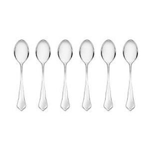 Gerlach G01-0030P-ZHEX-06PU-S1S1-01 Flatware Serving Set with 6 Pieces of Tea Spoons Onda Box and shine-G01-0030P-ZHEX-06PU-S1S1-01, Stainless Steel Gerlach G01-0030P-ZHEX-06PU-S1S1-01 Flatware Serving Set with 6 Pieces of Tea Spoons Onda Box and shine-G01-0030P-ZHEX-06PU-S1S1-01, Stainless Steel