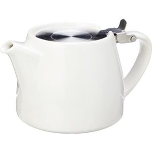 FORLIFE Stump Teapot 400 mL, White FORLIFE Stump Teapot 400 mL, White