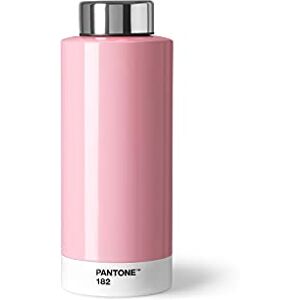 Copenhagen Design PANTONE Double Walled Stainless Steel Water Bottle with Thermal Function Leak Proof 500ml Light Pink 182 Copenhagen Design PANTONE Double Walled Stainless Steel Water Bottle with Thermal Function Leak Proof 500ml Light Pink 182