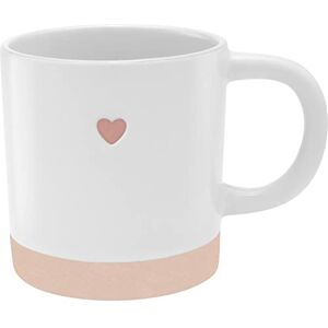 GRUSS & CO Mug with Engraved Heart, Stoneware, 40 cl, Multi-Colour, Gift Love, 48430 GRUSS & CO Mug with Engraved Heart, Stoneware, 40 cl, Multi-Colour, Gift Love, 48430