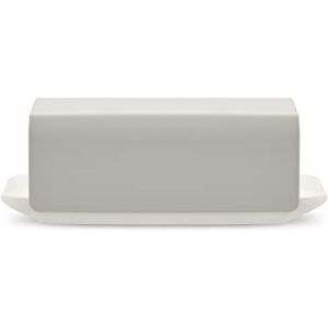 Alessi Mattina BG04 WG Design Butter Container, Made of Porcelain with Lid in 18/10 Stainless Steel, Colored with Epoxy Resin, Warm Gray Alessi Mattina BG04 WG Design Butter Container, Made of Porcelain with Lid in 18/10 Stainless Steel, Colored with Epoxy Resin, Warm Gray