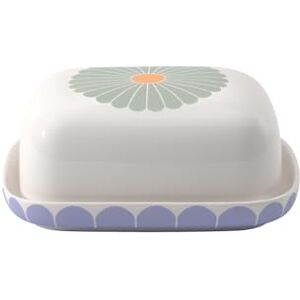 Villeroy & Boch – Fleur Butter Dish, Dimensions: Approx. 15 × 12.5 × 6.5 cm, Multicoloured, Dishwasher-Safe & Microwave-Safe, Floral Decor, Premium Porcelain Container for Butter Villeroy & Boch – Fleur Butter Dish, Dimensions: Approx. 15 × 12.5 × 6.5 cm, Multicoloured, Dishwasher-Safe & Microwave-Safe, Floral Decor, Premium Porcelain Container for Butter