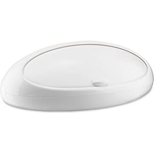 Alessi Gnam ASG22 W Design Bread Box with Lid in Thermoplastic Resin, White Alessi Gnam ASG22 W Design Bread Box with Lid in Thermoplastic Resin, White
