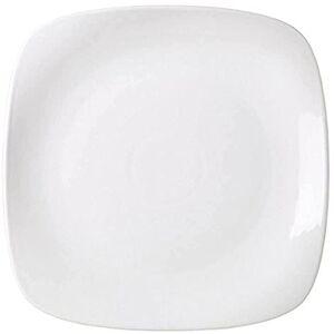 Genware NEV-184517 Royal Rounded Square Plate, 17 cm (Pack of 6) Genware NEV-184517 Royal Rounded Square Plate, 17 cm (Pack of 6)