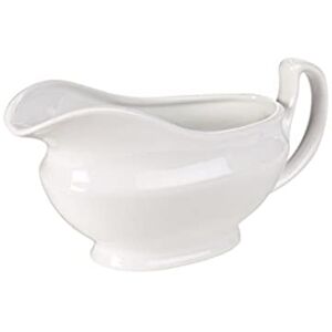 Genware NEV-308514 Royal Saucer Boat, 14 cl/5 oz. (Pack of 6) Genware NEV-308514 Royal Saucer Boat, 14 cl/5 oz. (Pack of 6)