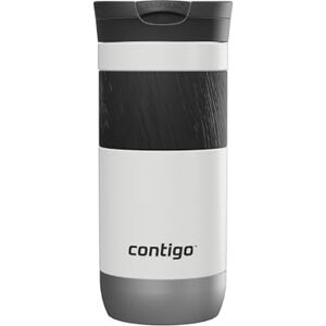 Contigo Travel Mug Byron, Stainless Steel Thermal-Mug, Insulated Coffee to go Cup, 100% Leakproof, Keeps hot for 7 Hours, Dishwasher Safe lid Contigo Travel Mug Byron, Stainless Steel Thermal-Mug, Insulated Coffee to go Cup, 100% Leakproof, Keeps hot for 7 Hours, Dishwasher Safe lid