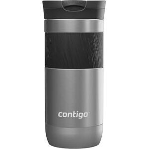 Contigo Travel Mug Byron, Stainless Steel Thermal-Mug, Insulated Coffee to go Cup, 100% Leakproof, Keeps hot for 7 Hours, Dishwasher Safe lid Contigo Travel Mug Byron, Stainless Steel Thermal-Mug, Insulated Coffee to go Cup, 100% Leakproof, Keeps hot for 7 Hours, Dishwasher Safe lid