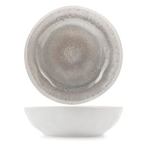 H&H Set of 6 Selene Deep Plates Melamine Reactive Effect Grey Ø19 cm Durable and Lightweight, Dishwasher Safe, Ideal for Soups, Pasta and Daily Use H&H Set of 6 Selene Deep Plates Melamine Reactive Effect Grey Ø19 cm Durable and Lightweight, Dishwasher Safe, Ideal for Soups, Pasta and Daily Use