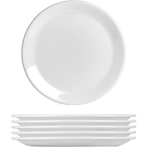 Steelite Taste Coupe Plate 23cm White Alumina Vitrified Porcelain Dinner Plates – Durable Stackable Restaurant Crockery – Microwave Dishwasher Safe Catering Plate Pack of 6 Steelite Taste Coupe Plate 23cm White Alumina Vitrified Porcelain Dinner Plates – Durable Stackable Restaurant Crockery – Microwave Dishwasher Safe Catering Plate Pack of 6
