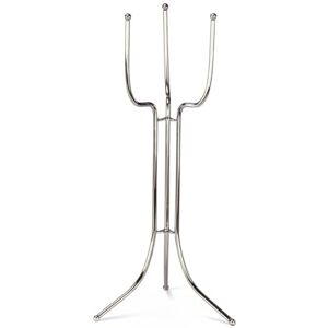 Garcia de Pou American Stand For Ice Bucket 33X27X76 Cm Silver Steel 1 Units Garcia de Pou American Stand For Ice Bucket 33X27X76 Cm Silver Steel 1 Units