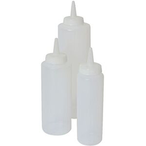 Genware NEV-SQB24C Squeeze Bottle, Clear 24 oz./71 cL Genware NEV-SQB24C Squeeze Bottle, Clear 24 oz./71 cL