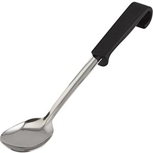 Genware NEV-577-10 Small Spoon with Plastic Handle, Black Genware NEV-577-10 Small Spoon with Plastic Handle, Black