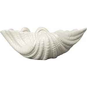 BY ON ByOn Alima 5260906502 Shell Bowl in White Made of Solid Dolomite Dimensions: 23 x 16 x 8 cm Also Suitable for Storing Jewellery or Living Room Decoration BY ON ByOn Alima 5260906502 Shell Bowl in White Made of Solid Dolomite Dimensions: 23 x 16 x 8 cm Also Suitable for Storing Jewellery or Living Room Decoration