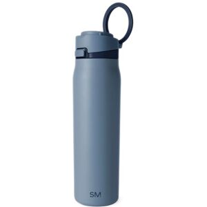 Simple Modern Mesa Loop Water Bottle with Straw 24oz Cup Holder Friendly Insulated Stainless Steel Bottles for Travel, Sports and School Deep Dune Simple Modern Mesa Loop Water Bottle with Straw 24oz Cup Holder Friendly Insulated Stainless Steel Bottles for Travel, Sports and School Deep Dune
