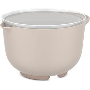 Mepal Mixing Bowl with Lid Chef it Non-slip Base Microwave & Dishwasher Safe Bowl High Impact Material resists up to 110°C / 230°F 1500 ml Chalk Mepal Mixing Bowl with Lid Chef it Non-slip Base Microwave & Dishwasher Safe Bowl High Impact Material resists up to 110°C / 230°F 1500 ml Chalk