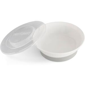 Twistshake Baby Bowl with Airtight Lid BPA-Free 6 Month+ Baby Feeding Plate Food Training Plate for Kids Food & Cereal Learning Bowl for Kids White Twistshake Baby Bowl with Airtight Lid BPA-Free 6 Month+ Baby Feeding Plate Food Training Plate for Kids Food & Cereal Learning Bowl for Kids White