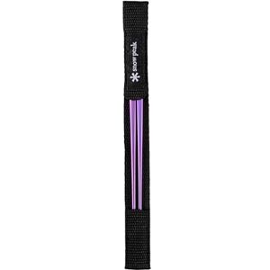 Snow Peak SCT-115-PL Titanium Chopsticks,Purple,20x0.5cm Snow Peak SCT-115-PL Titanium Chopsticks,Purple,20x0.5cm