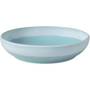 Villeroy & Boch – Perlemor Aqua Pasta Bowl, Dimensions: Approx. 22 × 22 × 5 cm, Blue, Dishwasher-Safe & Microwave-Safe, Pottery-Look Effect Glaze, Premium Porcelain Bowl for Pasta Villeroy & Boch – Perlemor Aqua Pasta Bowl, Dimensions: Approx. 22 × 22 × 5 cm, Blue, Dishwasher-Safe & Microwave-Safe, Pottery-Look Effect Glaze, Premium Porcelain Bowl for Pasta